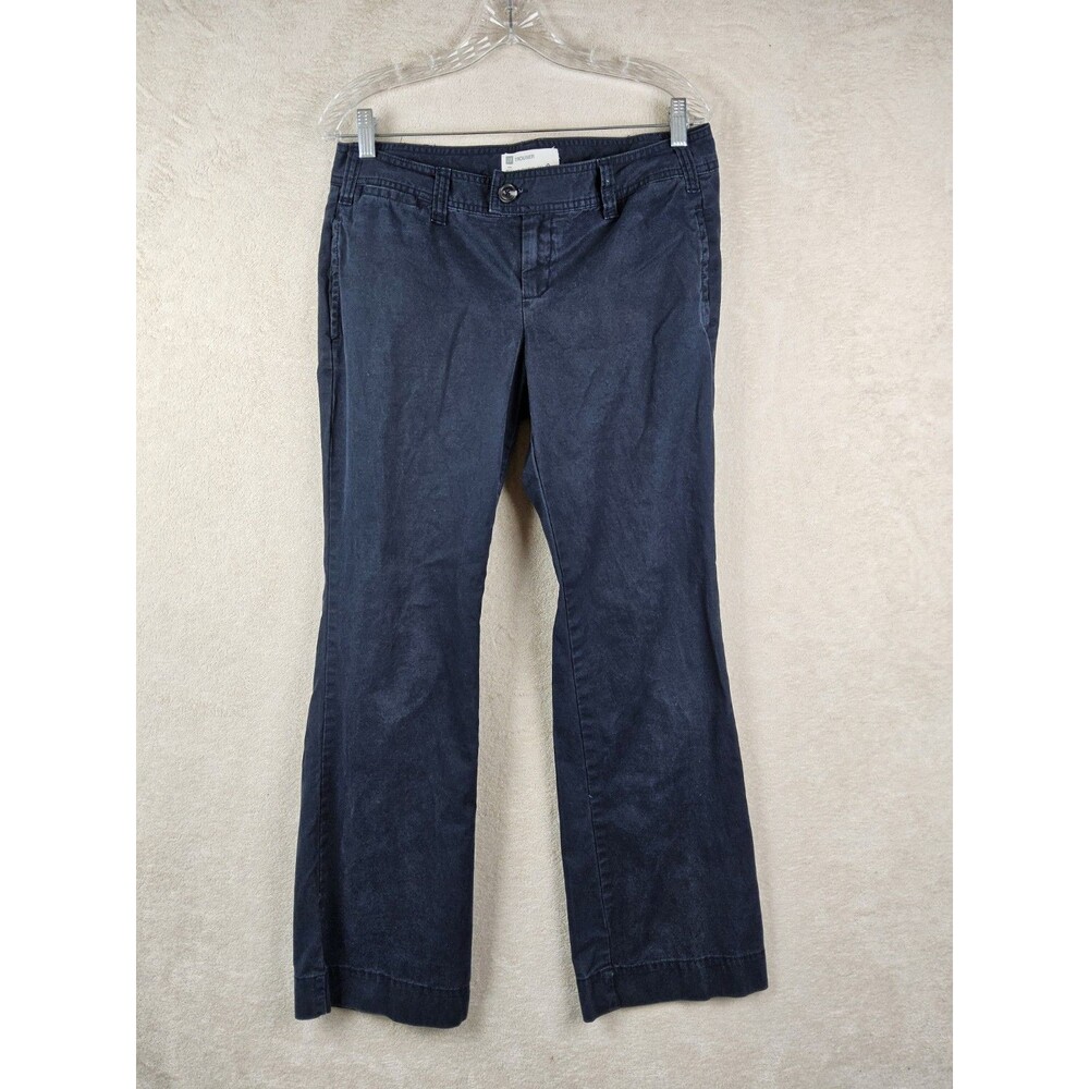 Gap Women's Favorite Khaki Trouser Chino Pants Navy Size 8 Reg